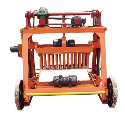 China Building Material Stores Brick Block Making Machine for sale