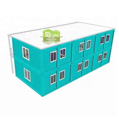 China 2021 Modern Material Prefab New Construction Modular Flat Pack Container Apartment House for sale