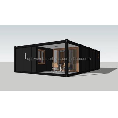 China New Modern UPS Technology Sandwich Panel 3 Beds Capsule Container Room Building Project for sale