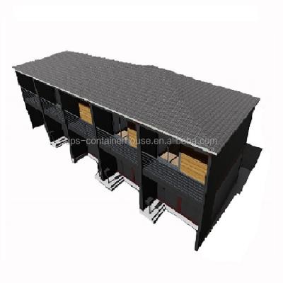 China Modern New Design Container Building Office Supplier 2 Story Pre Fab Jetty Home Design for sale