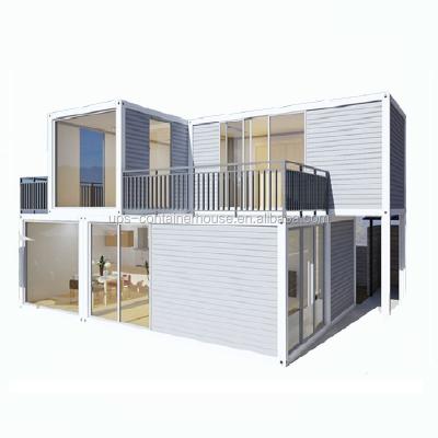 China 2020 Modern China Showroom 2 Story Prefab Precast Kit Mobile UPS Homes For Sale for sale