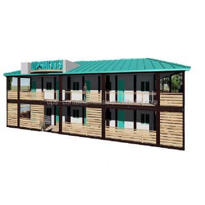 China 2020 Modern Super Cheap Luxury Designed Container Villas / Cafe / Restaurant for sale