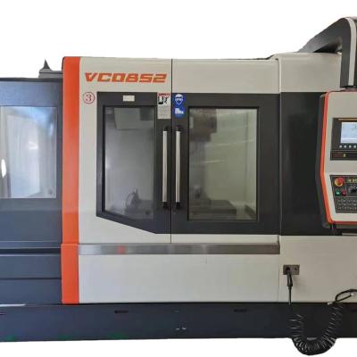 China Construction material stores good condition lathe machine Jiangze second hand CNC VC0852 with Fanaco system hot sale for sale