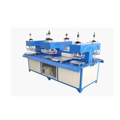 China Brand New Garment Factory Dexin SM02 Silicone Embossing Machine Leather 3D Logo Embossing Machine for sale