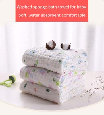 China Anti-pilling 100% cotton 4 ply 6 ply Muslin Gauze Swaddle Baby Blanket for sale