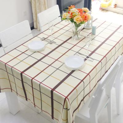 China Parami Printed Plastic Wholesale Waterproof Canvas Table Cloth Table Cover/Table Cloth Table Cover for sale