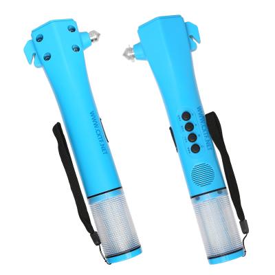 China Emergency 6 in 1 Rechargeable Multifunction Beacon Led Car Emergency Flashlight for sale