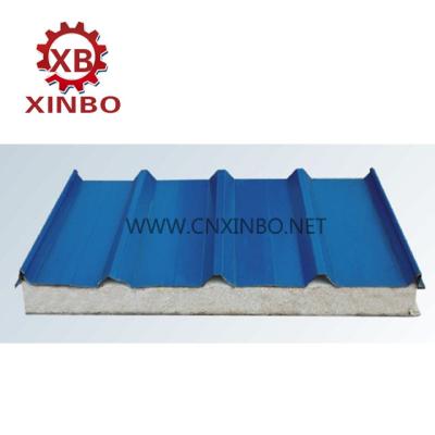 China Automatic WALL ENV Sandwich Panel Production Line and Glass Wool Panel Sandwich Wall Panel Making Machine for sale