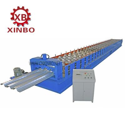 China ROOF Decking Floor Panel Roll Forming Machine Gutter Roll Forming Machine Automatic Aluminum Maquina De Fabricar Telhas De Galvonizado for sale