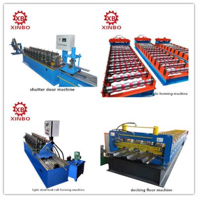 China Hotels Corrugated Sheet Metal Panel Metal Shingle 1100mm Cold Roll Forming Machine for sale