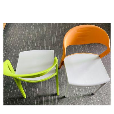 China Other Side High Quality Iron Dining Chair Metal Style Modern Cafe Furniture Chair for sale