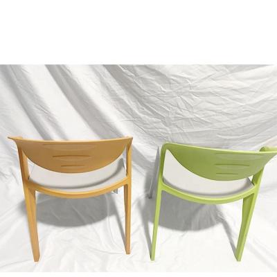 China Other Modern Minimalist Nordic Dining Chair Household Adult Back Chair Dining Stool Candy Chair Plastic for sale