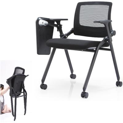 China (Size)OEM&ODM good quality adjustable foldable folding classroom school chair training chair table student study chair set for sale