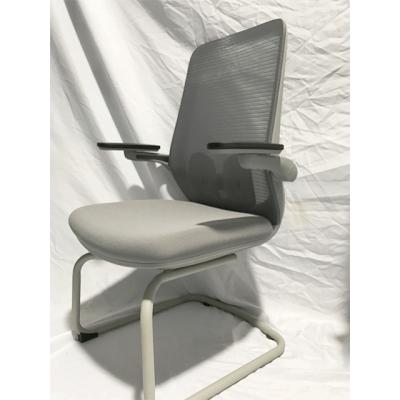 China Wholesale Adjustable Lumbar Support Chair Arc Foot Sale Fabric Meeting Room Rotating Desk Made in China for sale