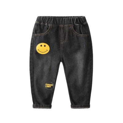 China Custom Made Boys Clothing OEM Anti-pilling Children's Jeans Kid Casual Pants 2022 New Fashion Baby Boy Jeans for sale