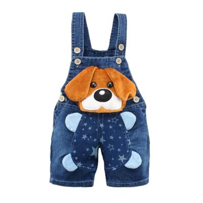 China High Quality Breathable Cute Jeans Kids Clothing Baby Boys And Girls Jumpsuits Custom Denim Baby Jeans for sale