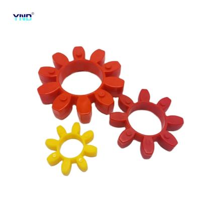 China Building Material Shops Shock Absorption Rubber T Type Plum Polyurethane Cushion Hexagon Coupling Elastic Coupling Block for sale