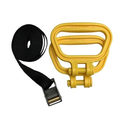 China Whole PE/PP Factory Sale Handle And Adjustable Moving Carrying Strap With Cam Buckle for sale