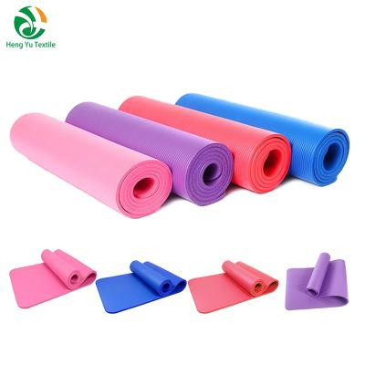 China Custom Yoga Pilate Exercise Color 6mm Anti-Tear Thick Non-Slip Yoga Mat for sale