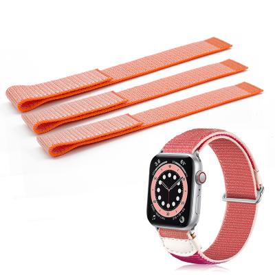 China Fashionable Watch Strap Factory Customized Nylon Soft Colored Replaceable Sport Straps for sale