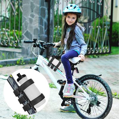 China Bicyle Factory Customized Design New GOLF/BIKE SPORTS Adjustable Hook And Loop Strap For Holds Kids Drink Bottle for sale