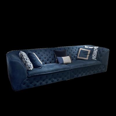 China (Others) Modern Design Adjustable Luxury Fabric Sofa Set Furniture Velvet Living Room Sofas For Home Hotel for sale