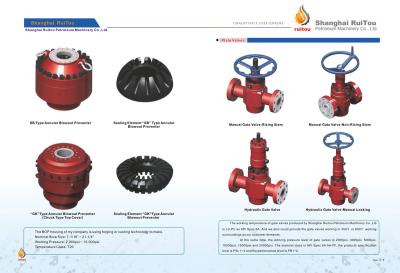 China API 6A FC gate valve/Cameron Gate Valve for Oilfield, API 6A 1-13/16