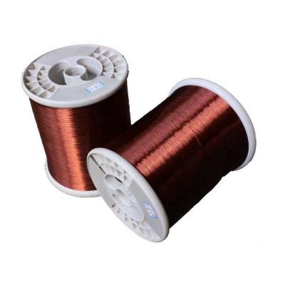 China Solderable High Quality Polyurethane Electric Heating Wire Electric Enameled Aluminum Round Wire With High Temperature Resistance Class for sale