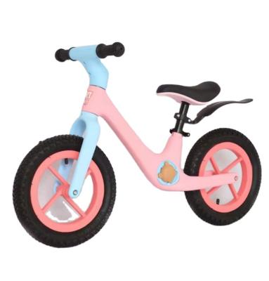 China 2022 new popular workmanship style steel frame kids balance bike baby sliding baby balance bike for sale