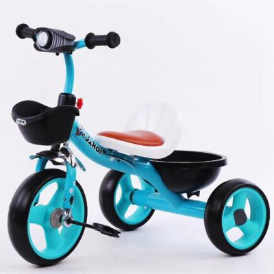 China Ride On Toy New Fashion Baby Tricycle Kids Steel Tricycle Plastic Tricycle For Children 1-6 Years Old for sale