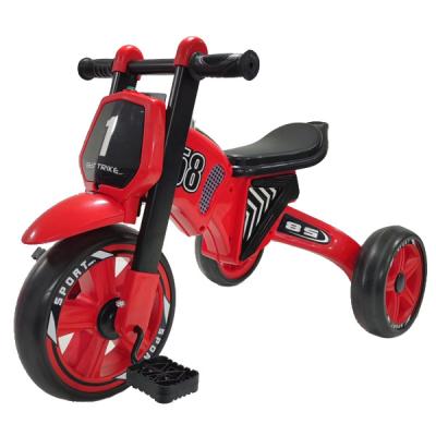 China Ride on Baby Stroller Baby 2022 New Models Toy Stroller Baby Pram Tricycle for sale