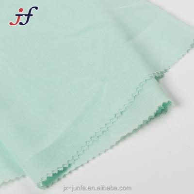 China Anti-Static Wholesale China Trade Plain 100% Polyester 100D Rolls Ladies Chiffon Fabric For Garment for sale