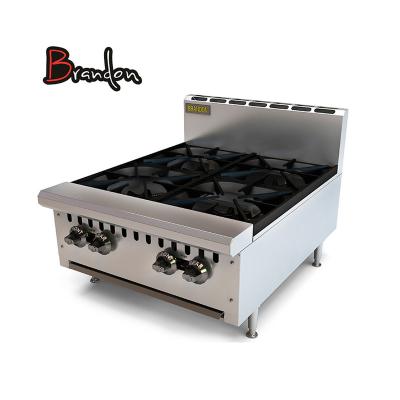 China Outdoor Cooking Appliances Gas Stove 4 Burners Kitchen Built In Gas Stove for sale