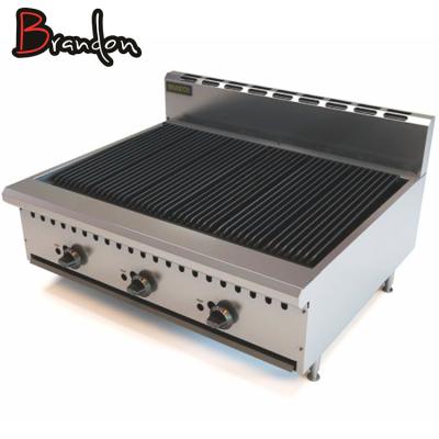 China Easily Assembled Stainless Steel Table Top Gas Charbroiler Hot Sale! ! for sale