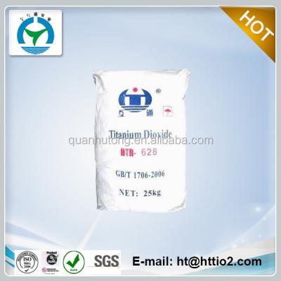 China HUTONG HTR628 98.5min Rutile 94min Tio2 Content Titanium Dioxide for sale