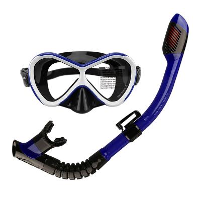 China Anti-fog Diving Mask Snorkeling Swimming Low Volume, High Quality Tempered Glass Diving Goggles For Women And Men for sale