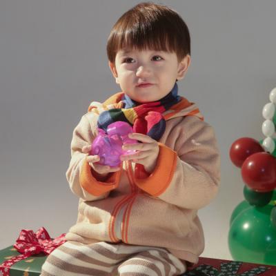 China Spring Autumn Winter Breathable Children Plain Boys Knitted Hoodies 100% Cotton Baby Soft Kids Sweater Custom for sale