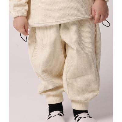 China 100% Heavy Kids Boys Corduroy Winter Autumn Unisex Kids Girls Boys Retro Corduroy Cotton Casual Breathable Ski Pants Pants for sale