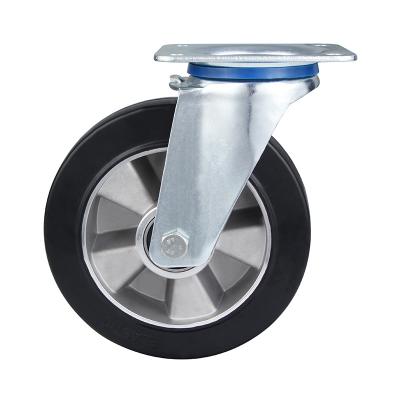 China Wholesale Best Selling Lock 350kg PIVOT Industrial Casters And Wheels 8 Inch 200mm Swivel for sale