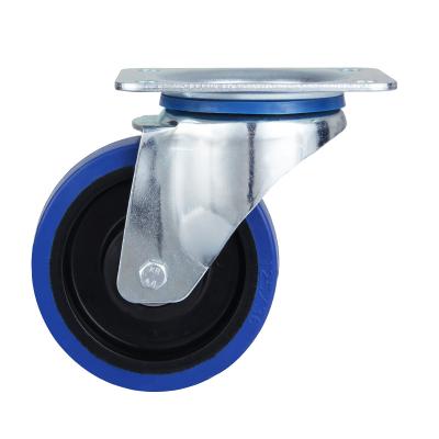 China PIVOT's Best Wholesale Industrial Caster Plate Top 100mm 4 Swivel Wheels For Sale for sale