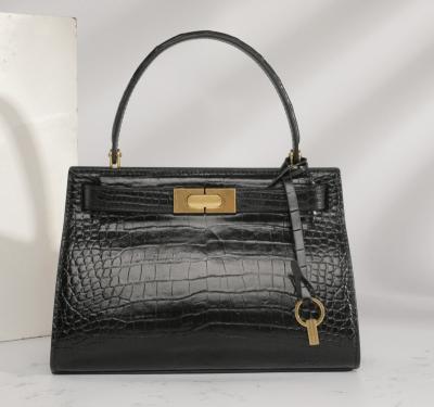 China Fashion Luxury Classic Stylish Leather Bags Real Crocodile Exotic Handbags Lady for sale