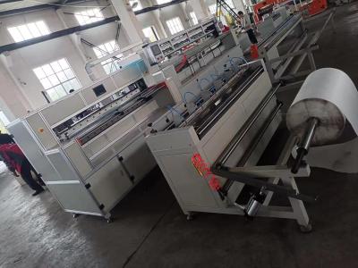 China Servomotoren CNC-reiniger Filtermachine 1050mm Breedte mes pleatmachine Te koop