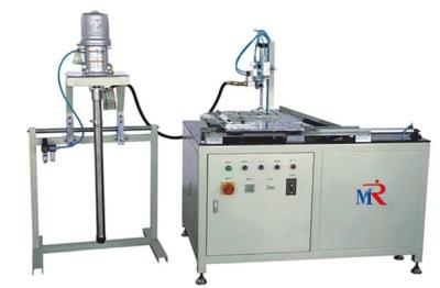 China 220V / 50Hz Truck Air Filter Making Machine Electric PVC Caps Gluing Machine for sale