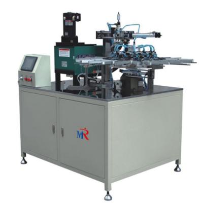 China 8 Station Electric ECO Filter Making Machine Paper Hotmelt Clipping Machine for sale