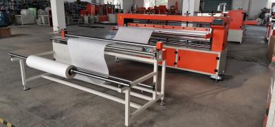 China 220V CNC Oil Filter Production Line 15mm - 55mm Pleating Height Knife Pleating Machine for sale