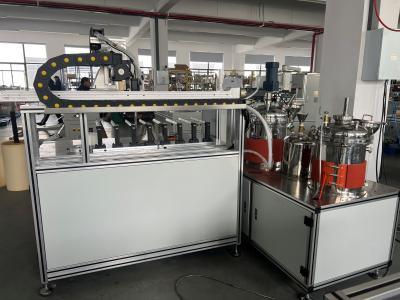 China 0.6MPa Oil Filter Production Line 6KW Mesh Filter Two Components Clipping Machine for sale