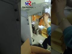 Air Filter Paper to Paper Hotmelt Clipping Machine