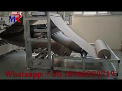 filter media knife pleating machine