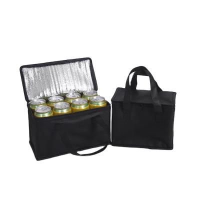 China Grocery Waterproof Food Delivery Extra Large Picnic Waterproof Beer Insulated Non Woven Fabric Thermal Insulated Tote Cooler Bag for sale