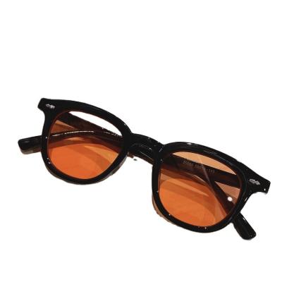 China Vintage 2022 fashion sunglasses promotion sunglasses men ladies plastic round frame sunglasses sunglasses for sale